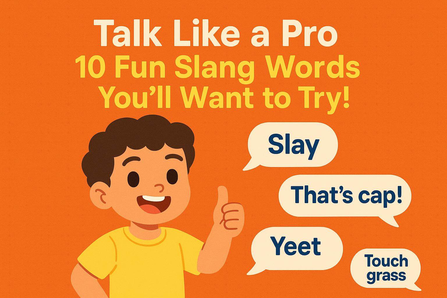 Fun Slang Words to Learn!