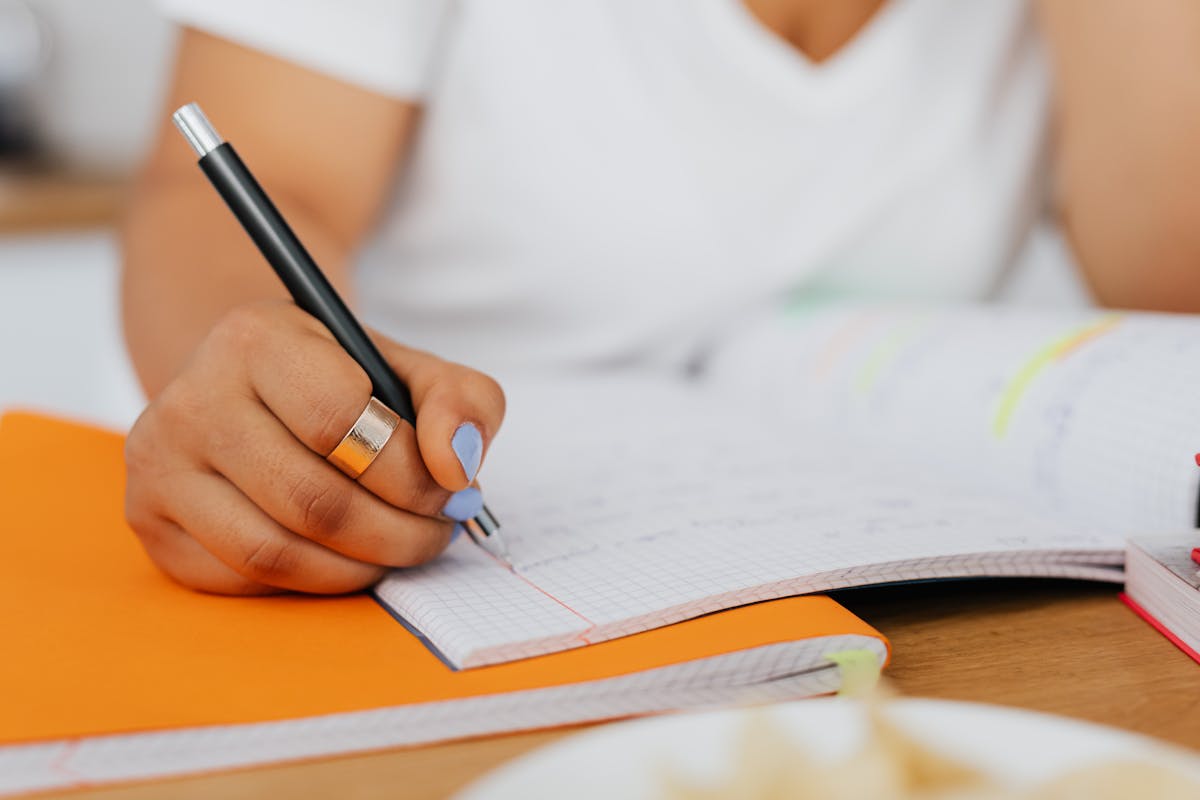 中翻英練習筆記本 translation practice writing in notebook