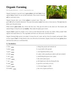 Nông nghiệp hữu cơ (Cấp độ C)
