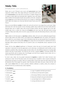 Đậu phụ thối (Cấp độ F)