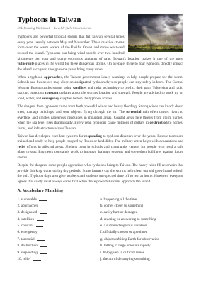 대만 태풍 중위도