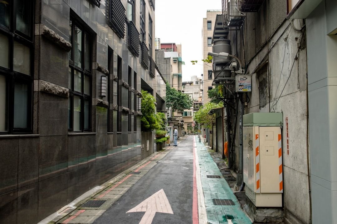 Quiet Taipei alley — symbolizing common English conditional mistakes Taiwanese learners make