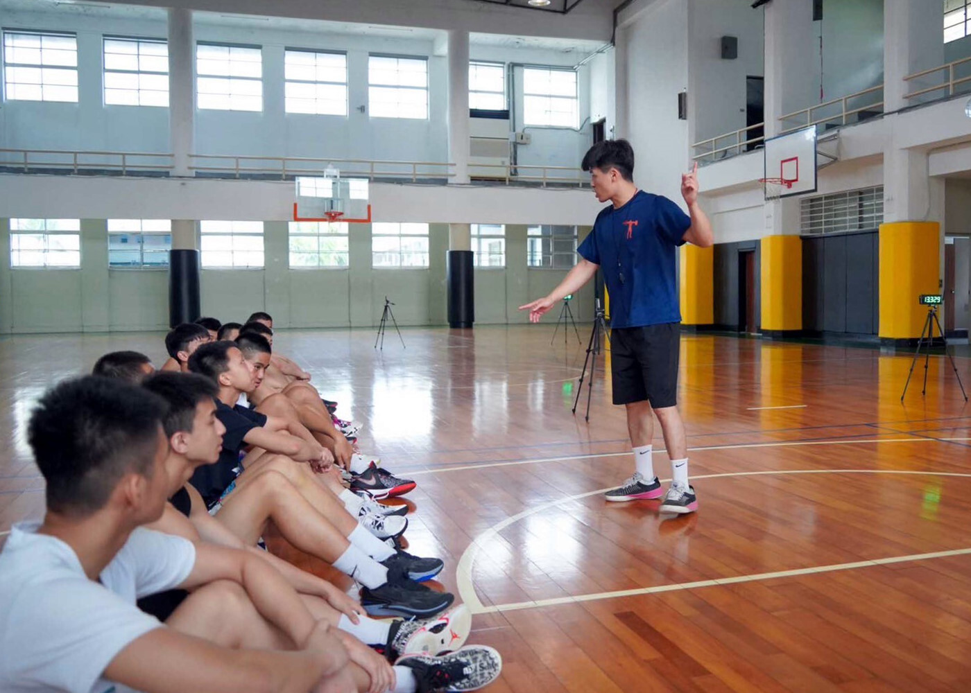 Strength coach Chen Zhi-Jie 陳致傑 開南中學籃球隊