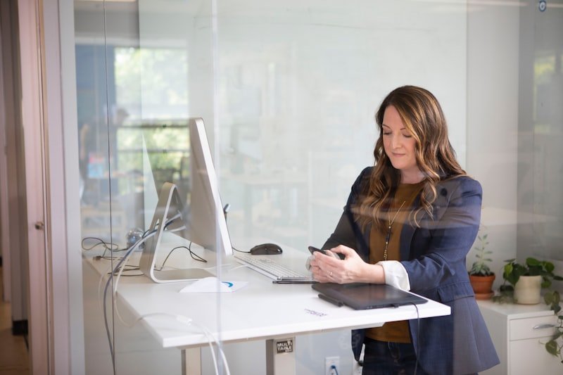 Professional preparing answers to common English job interview questions