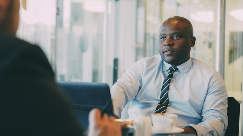 English salary negotiation discussion suit business