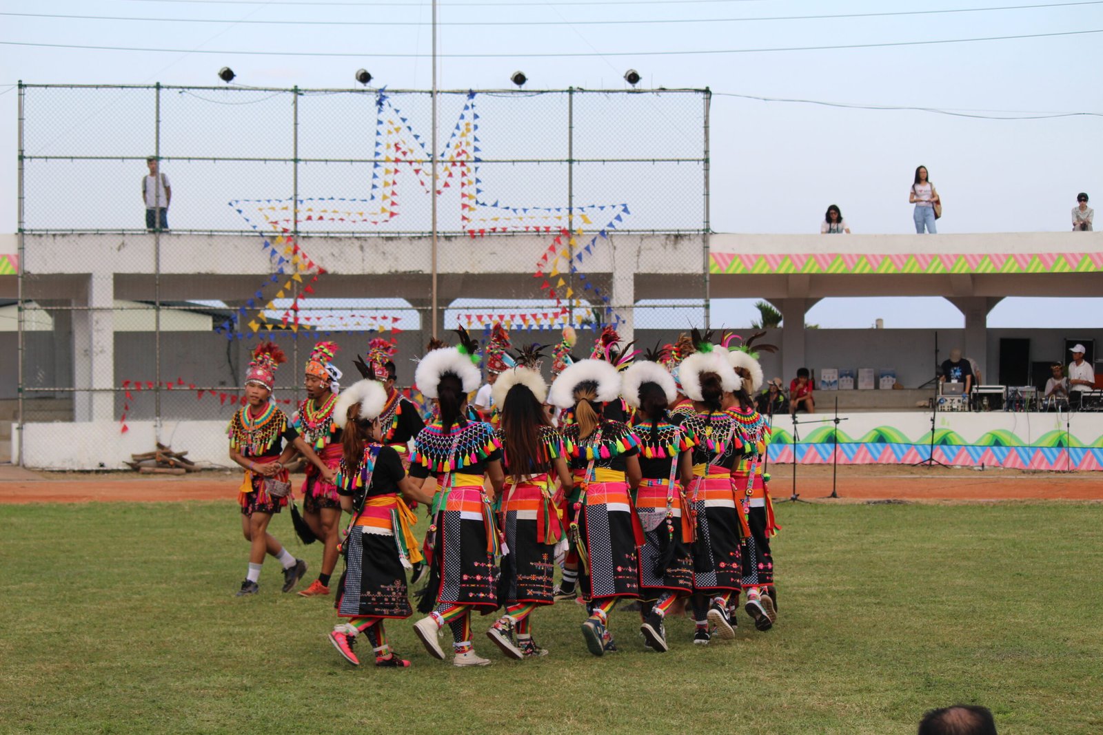 Amis indigenous festival dancers Taiwan