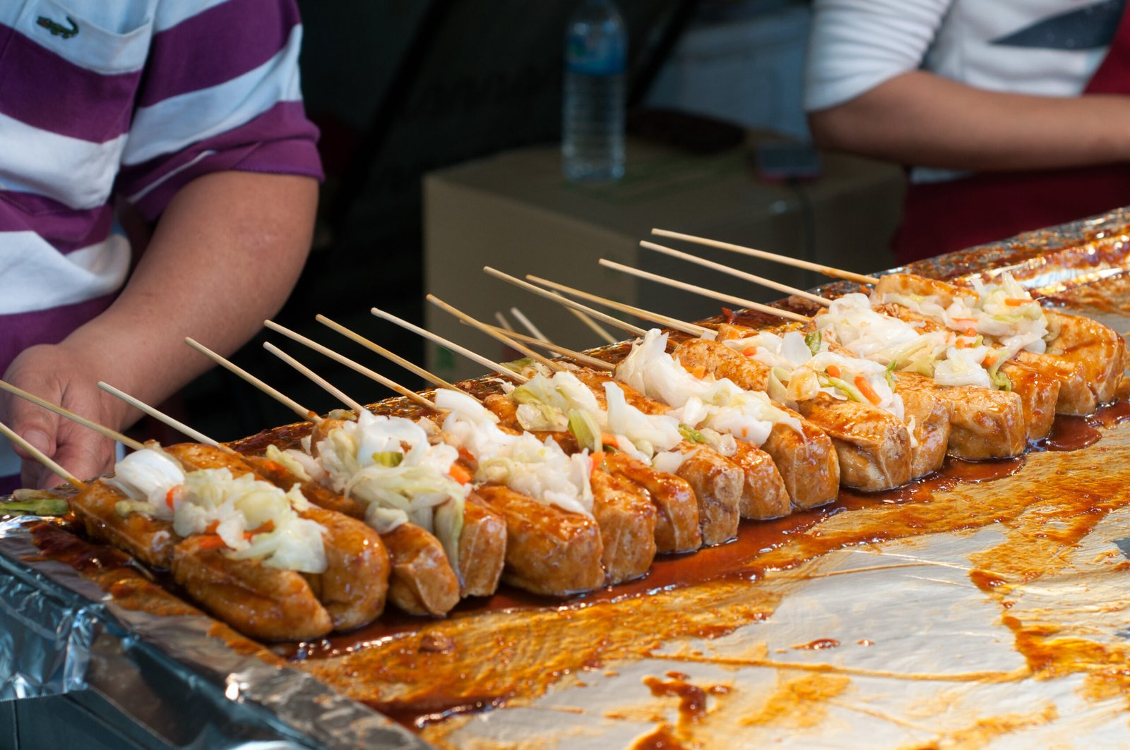 Stinky tofu Taiwan