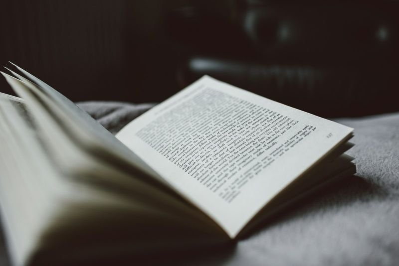 Studying English homophones and spelling from a book