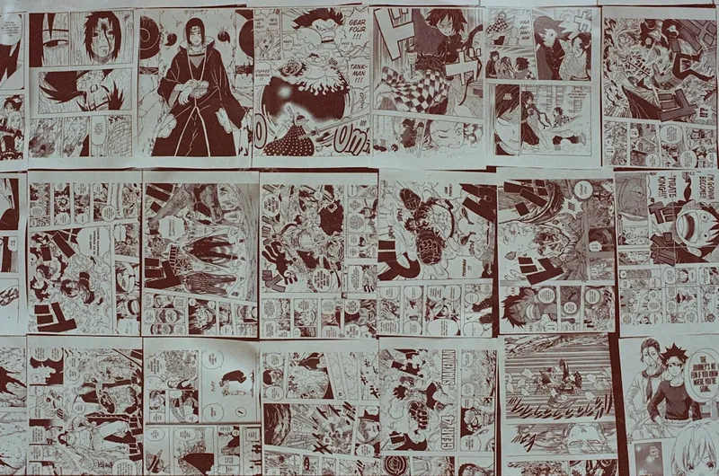 Comic book style panel with sound effect onomatopoeia text