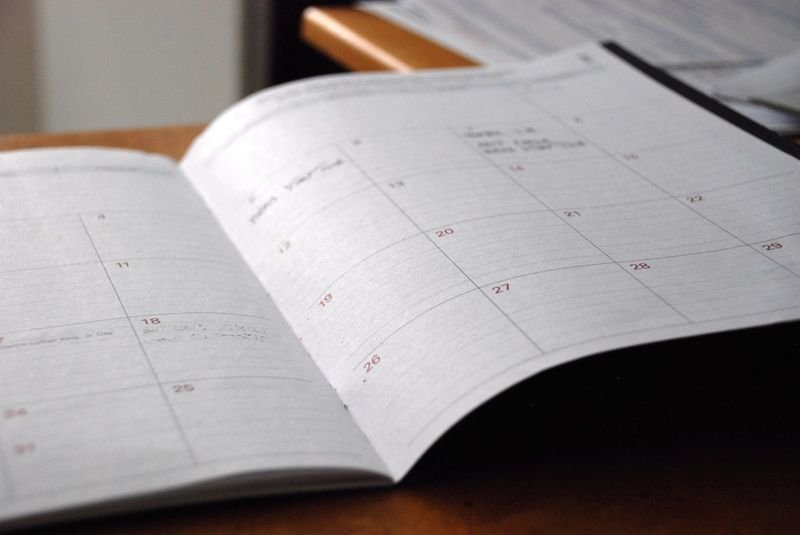 TOEIC study plan 多益讀書計畫 open monthly planner