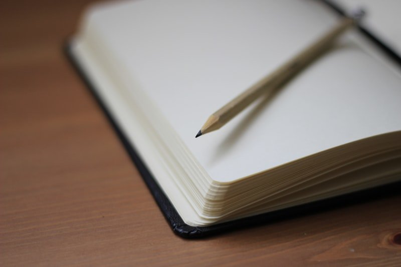 English article rules written in study notebook for ESL learners